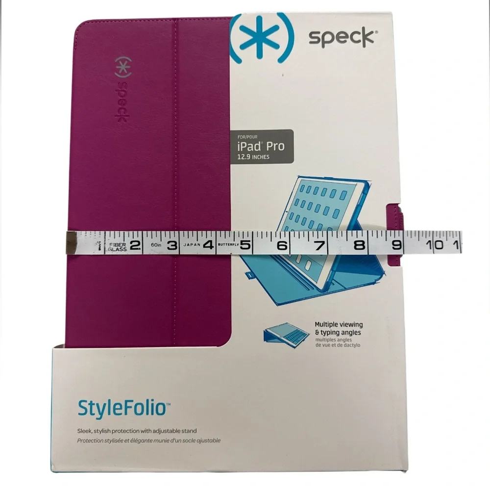 New In Box Speck StyleFolio Magenta Case for iPad Pro 12.9